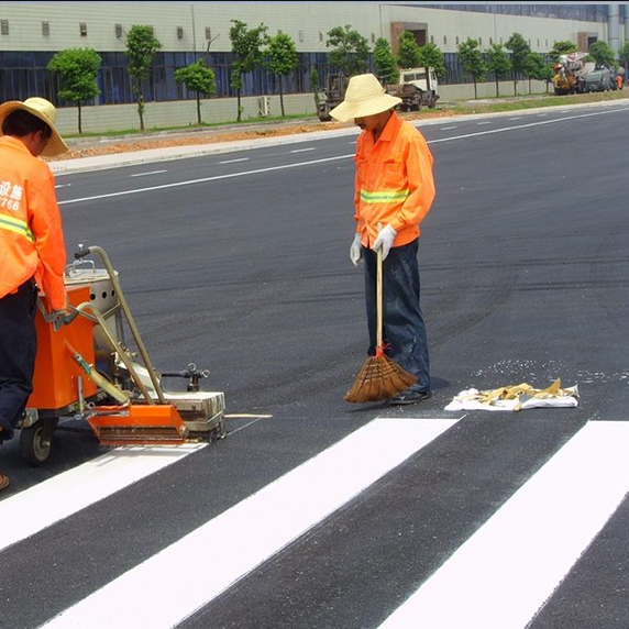 九江九江道路斑马线施工,斑马线划线,道路斑马线